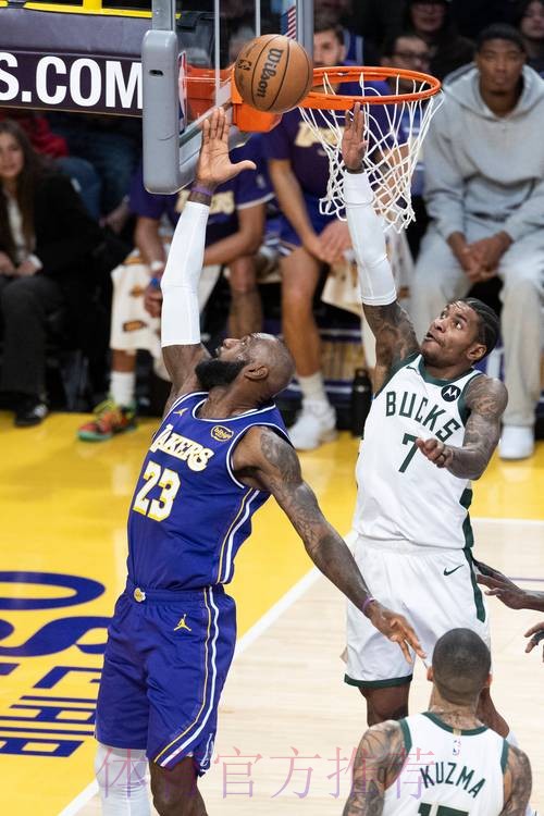 常规赛1月10日：雄鹿VS湖人 詹姆斯集锦
